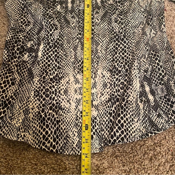 Calvin Klein Animal Print Blouse - Picture 9 of 13